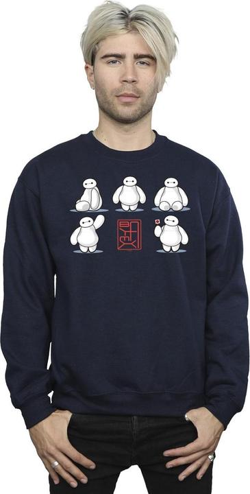 Immagine prodotto Disney Big Hero 6 Baymax Many Poses Felpa Uomo (XL)