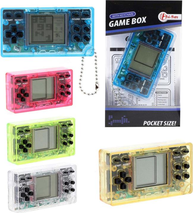 Toi-Toys Schlüsselanhänger Mini-Gamebox