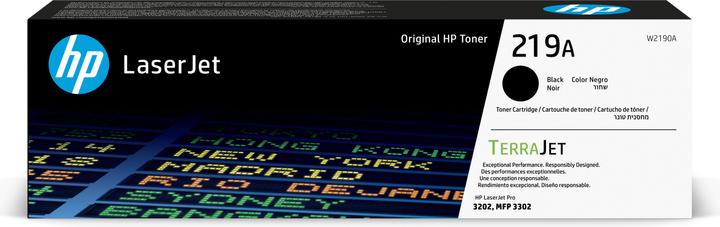 HP 219A Black Original LaserJet Toner Cartridge, Black, 1 pc(s) (FC)