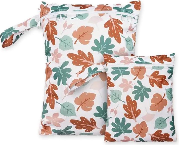 Actual product image ASMI 2 Stück Wetbag Windeltasche Set 36x26cm + 25x19cm