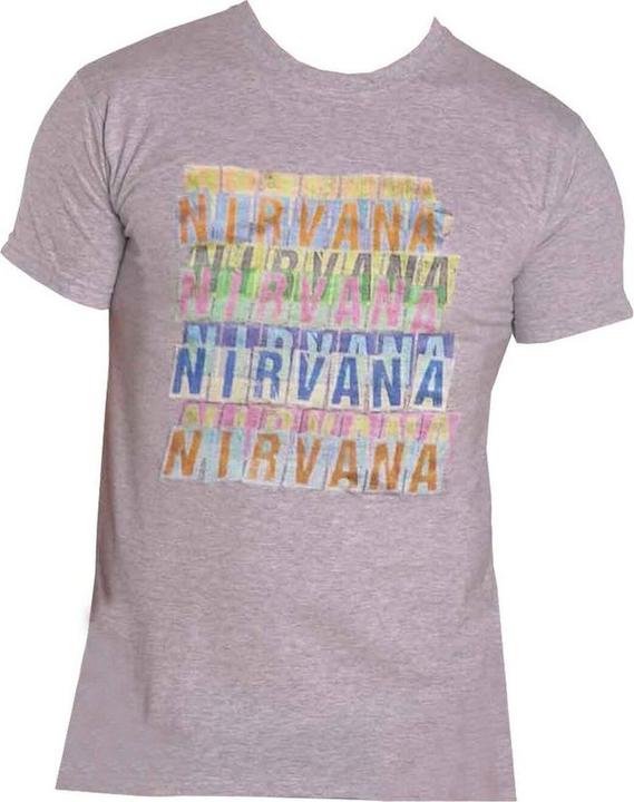 Produktbild Nirvana Unisex Adult Repeat Logo Cotton T-Shirt (M)