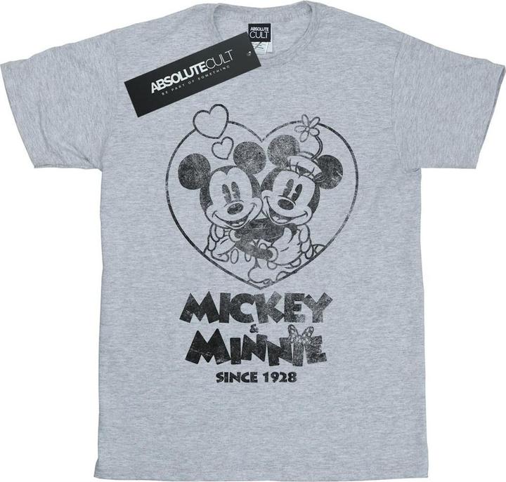 Image du produit Disney - T-shirt MICKEY AND MINNIE MOUSE SINCE - Femme (XXL)