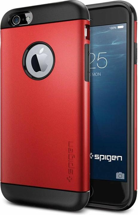 Produktbild Spigen Slim Armor Case für iPhone 6/6S (4.7") Rot (Apple iPhone 6)
