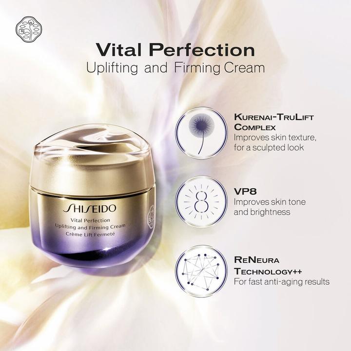 Produktbild Shiseido Vital Perfection (75 ml, 24h Creme, Bis SPF 10)