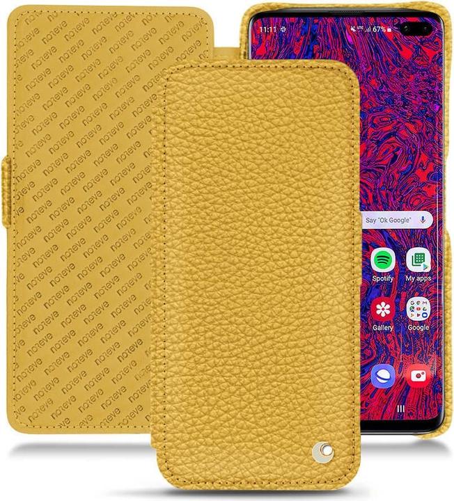 Actual product image Noreve Leather case horizontal (Samsung Galaxy S10+)