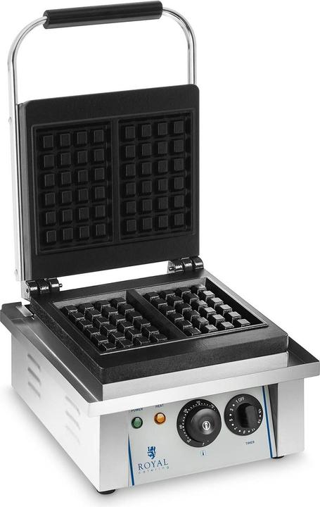 Royal Catering Waffle maker - 2,000 watts - Rectangular