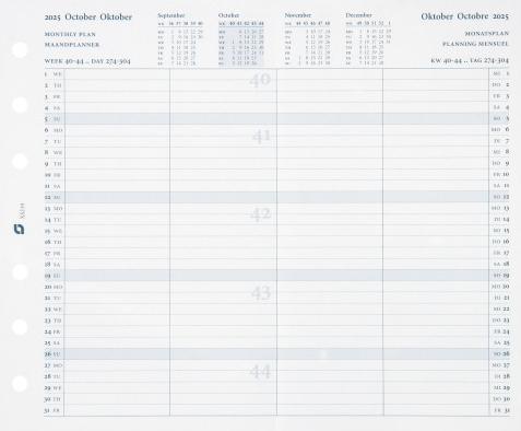 Immagine prodotto Succes Ricambi Senior agenda annuale gennaio-dicembre (9,5 x 15 cm, Tedesco, Inglese, Italiano, Francese)