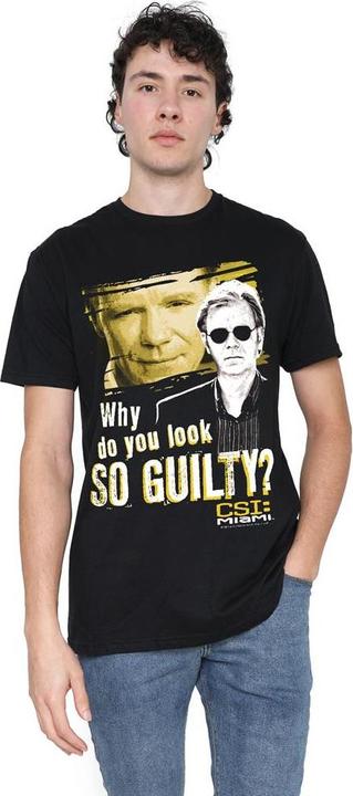 Actual product image CSI: Miami Mens So Guilty T-Shirt (3XL)
