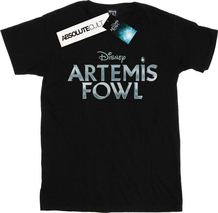 Disney Artemis Fowl Film Logo Baumwolle Boyfriend TShirt