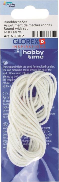 Actual product image hobbytime Candle wick size 07 3m