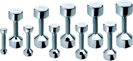 Produktbild You Nails Gymnastikhantel 1 kg chrom