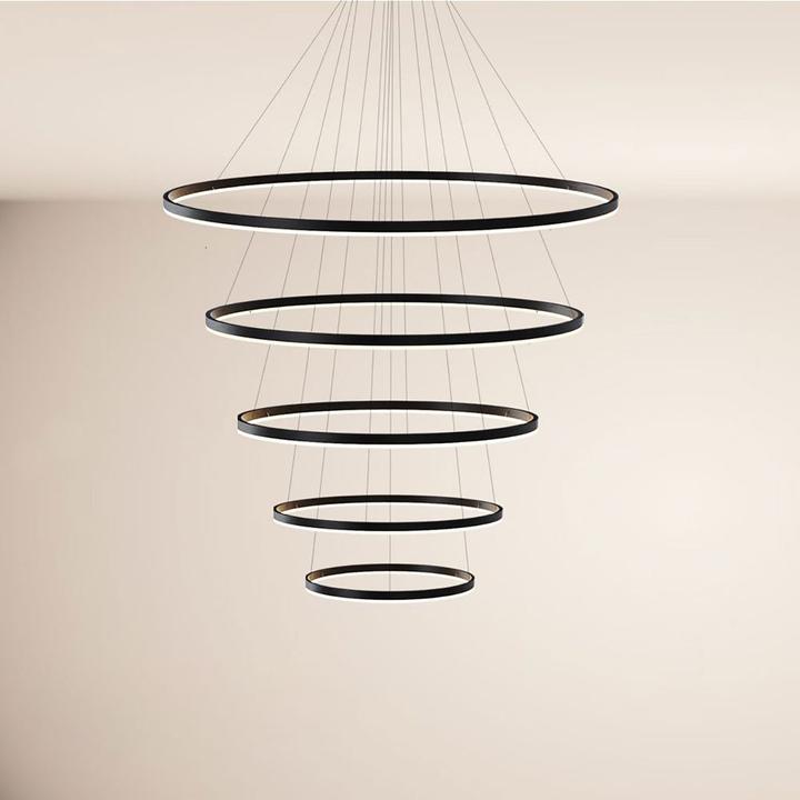 Produktbild s.luce Hängelampe Ring Aluminium Ø 60 | 80 | 100 | 80 | 60cm