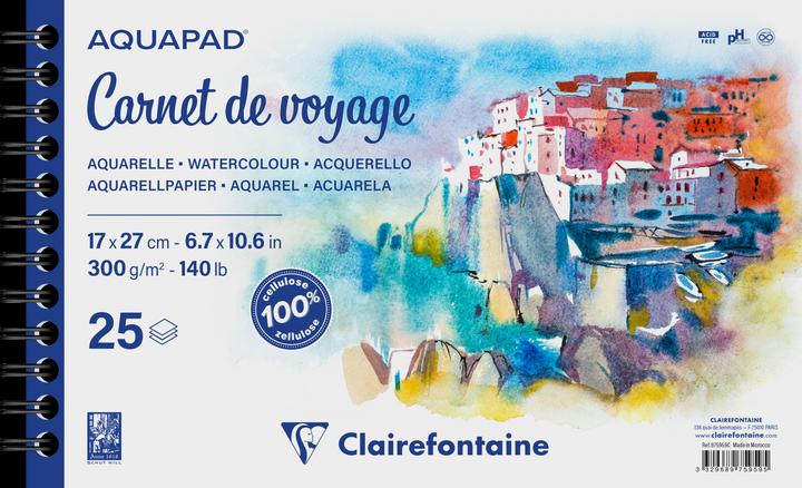 Produktbild Clairefontaine Aquapad Spiralbuch