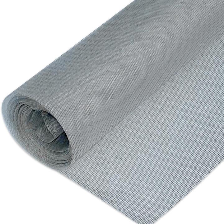 Image du produit Intirilife Moustiquaire en gris largeur 150cm (150 x 100 cm)