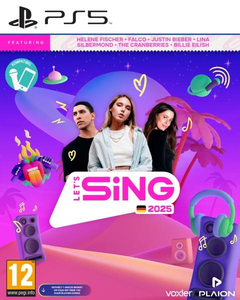 Produktbild Plaion Let's Sing 2025 German Version (PS5, DE)