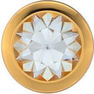 Image du produit Studex Boucles d'oreilles sensibles Bezel or avec cristal 3 mm (Acier inoxydable)
