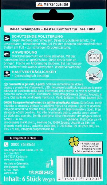 Immagine prodotto dm Balea Protezione dei punti di pressione (Pediluvio)