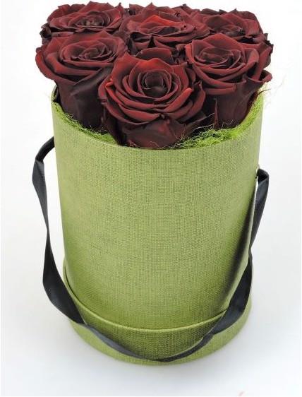 Produktbild Myflower Rosenbox deluxe (Infinity Blumen)