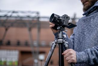 Actual product image Fotopro X Aircross 3 Carbon Tripod Oranje (Plastic)