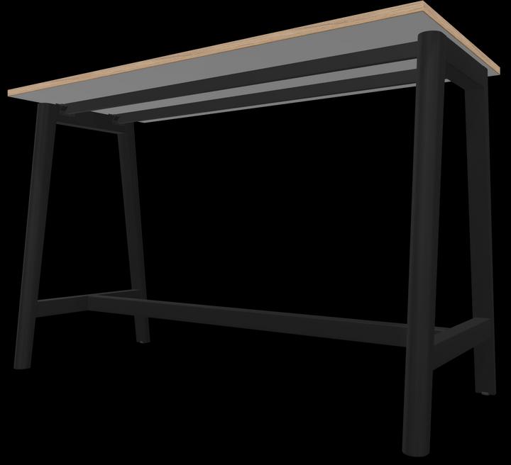 Actual product image Narbutas Nova Wood high table (160 x 70 x 105 cm)