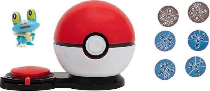 Produktbild Jazwares Pokemon Surprise Attack Game - Poke Ball, Froakie PKW3167