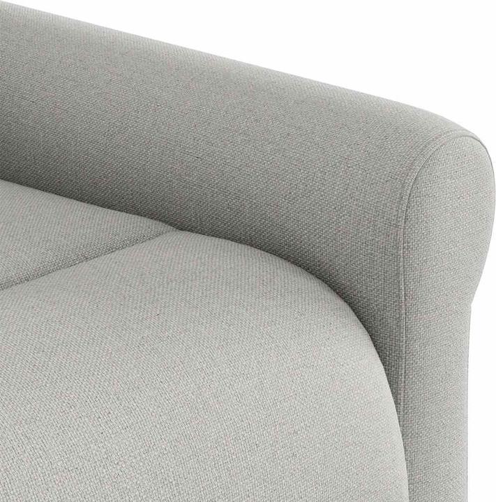 Actual product image VidaXL Massage chair electric cloud grey fabric