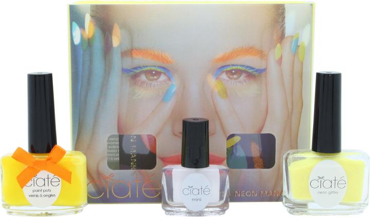 Image du produit Ciaté London Ciate Corrupted Neon Manicure Megaphone Big Yellow Taxi Glitter Nail Polish Varnish Set