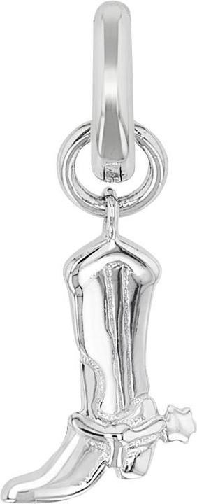 Actual product image Amor Charms für Damen, 925 Sterling Silber | Stiefel (Silver 925)