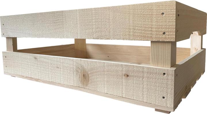 Produktbild Holz Zollhaus Obstharasse Fichte / Tanne, Roh 60 x 40 x 20 cm (20 x 60 x 20 cm, 48 l)