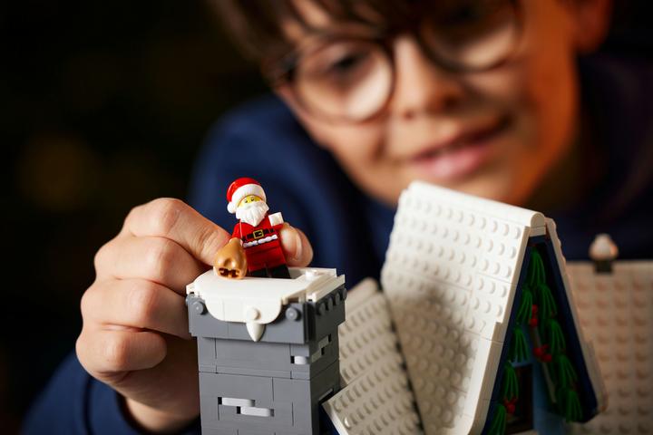 Produktbild LEGO Besuch des Weihnachtsmanns (10293, LEGO Creator Expert, LEGO Seltene Sets)