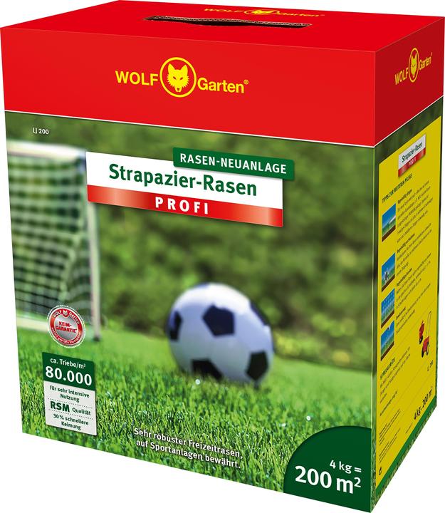 Wolf-Garten Strapazier Rasen Profi LJ 200 (Rasensamen)