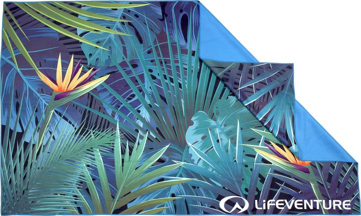 Image du produit Lifeventure Serviette de toilette recyclée SoftFibre Trek, Tropical, Géant (150 x 90 cm)