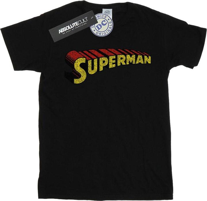 Image du produit - T-shirt SUPERMAN TELESCOPIC CRACKLE LOGO - Homme (M)