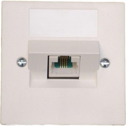 Actual product image Elbro RJ45 socket outlet