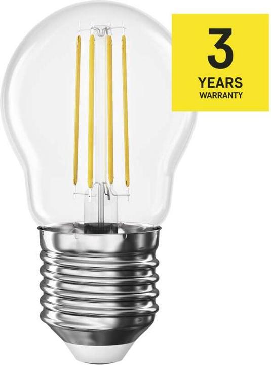 Image du produit Emos Ampoule LED filament Mini Globe / E27 / 1,8 W (25 W) / 250 lm / Blanc chaud (E27, 1.80 W, 250 lm, 1 x, D)