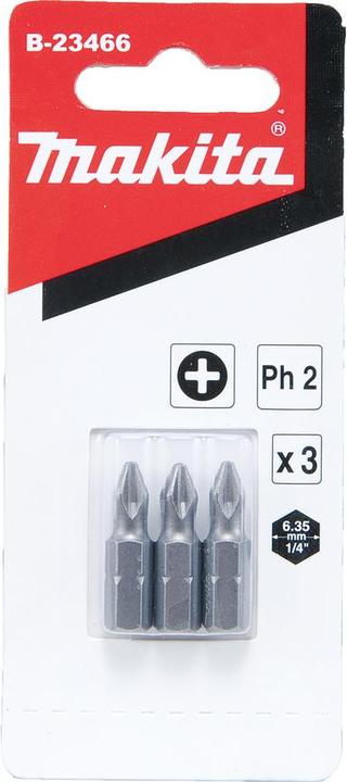 Immagine prodotto Makita BIT A VITE 25MM PH2 3PZ (PH2)