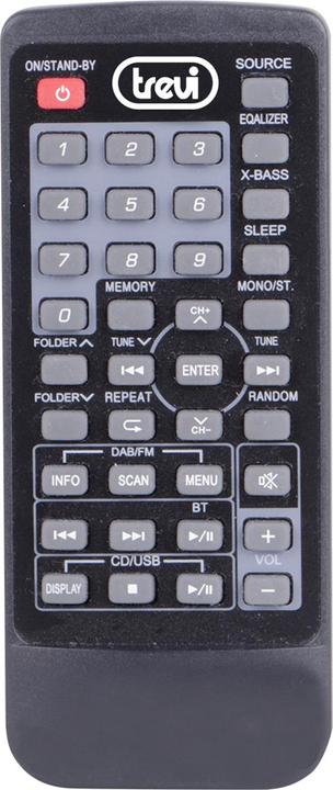 Immagine prodotto Trevi HCX 10D8 (Bluetooth, Lettore CD, 1x 30 W)