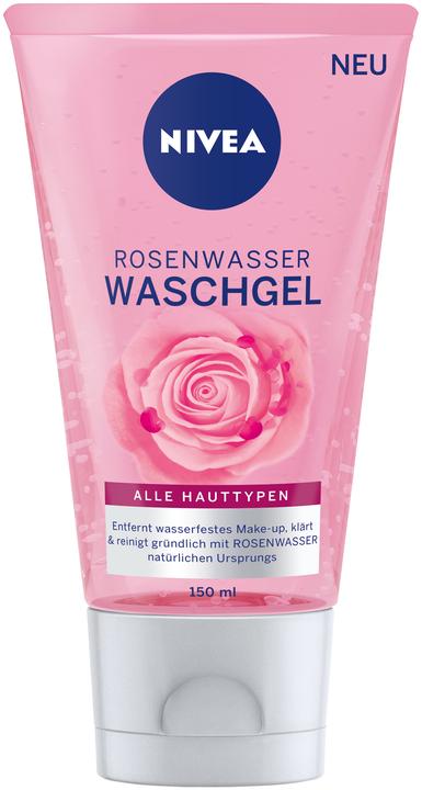 NIVEA Rosenwasser Waschgel (Make-Up Entferner, Gel, 150 ml)