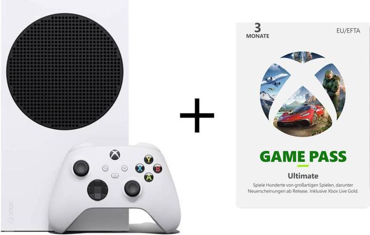 Microsoft Xbox Series S + Game Pass Ultimate 3 Monate