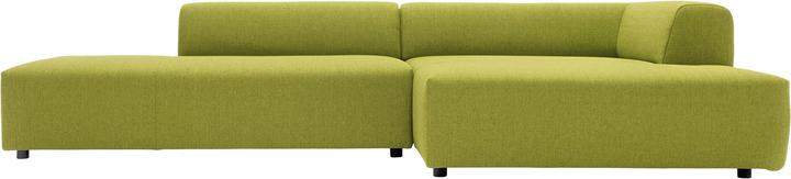 Actual product image Freistil Rolf Benz freistil 184 Lounge Sofa with Longchair right green (Corner sofa)