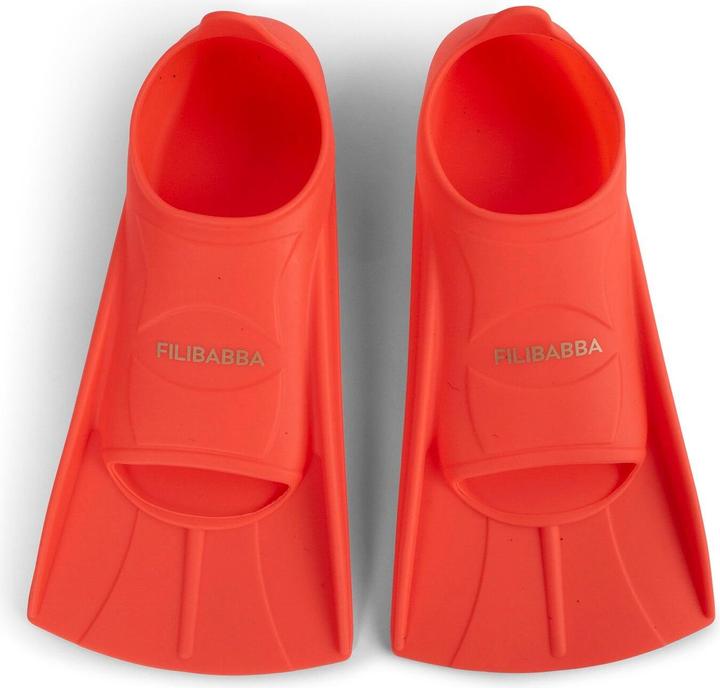 Actual product image Filibabba Swim fins size 24-26 - Warm Red