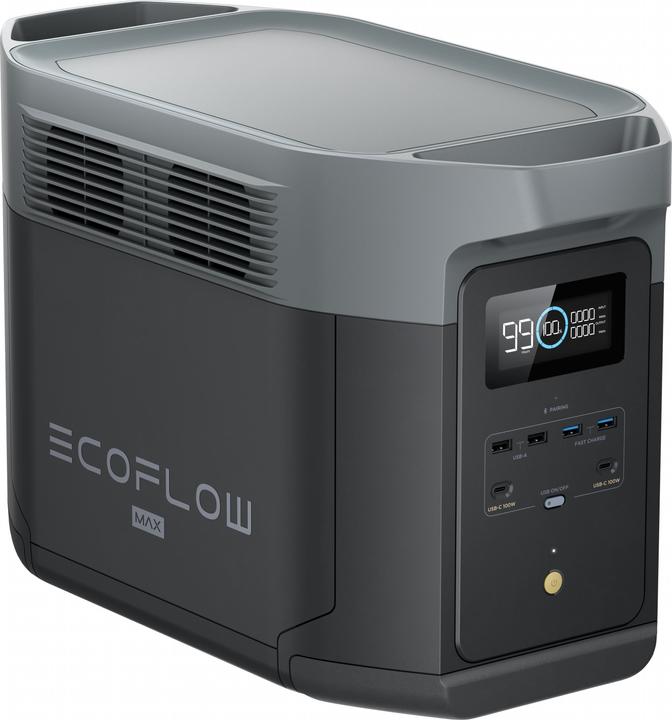 EcoFlow Delta 2 Max (2048 Wh, 23 kg)