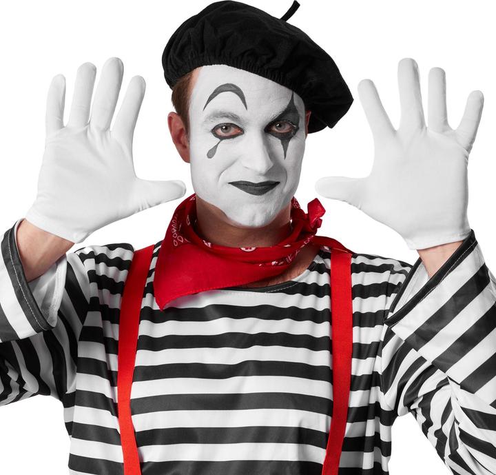 Produktbild tectake Herrenkostüm Klassischer Pantomime (S)