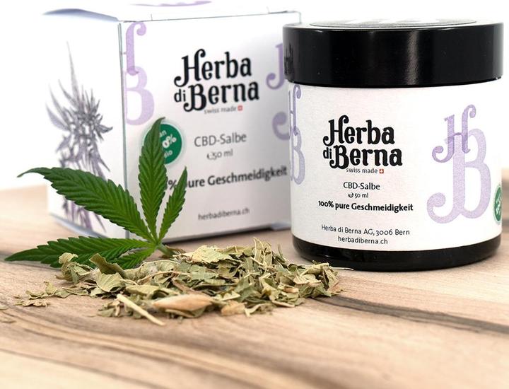 Produktbild Herba di Berna CBD-Salbe (Körpercreme, 50 ml)
