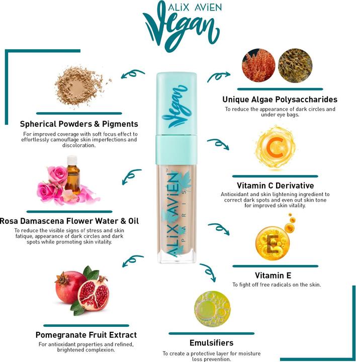 Immagine prodotto Alix Avien Correttore liquido vegano: Leggero (Pomata)