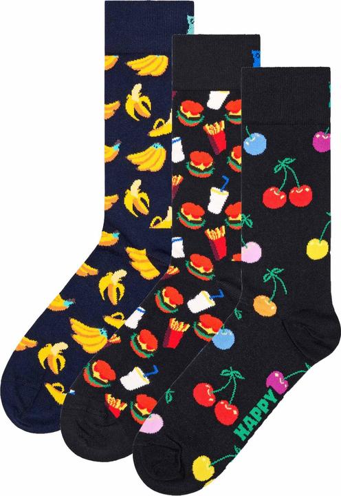 Happy Socks Classic Banana (3er Pack, 36 - 40)