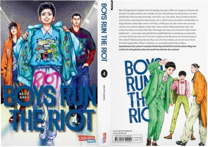 Produktbild Boys Run the Riot 4 (Deutsch, Keito Gaku, 2023)