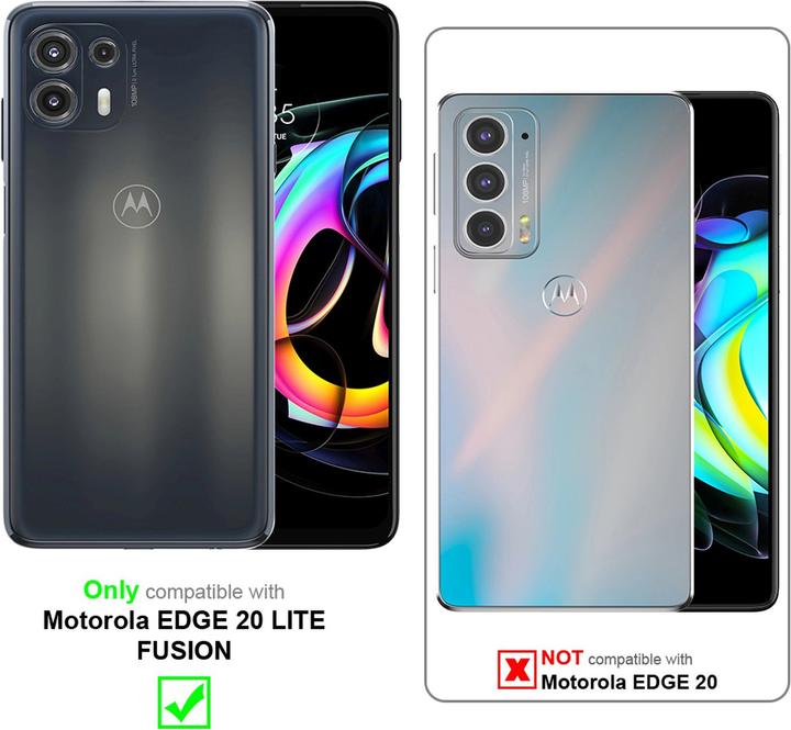 Productafbeelding Cadorabo TPU Liquid Silicone Case Cover voor Motorola EDGE 20 LITE / FUSION (Motorola Edge 20 Lite)