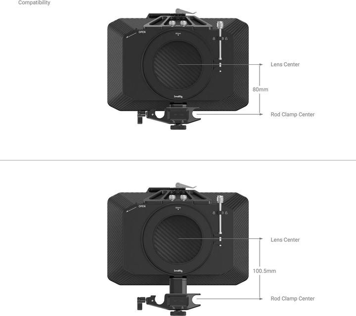Actual product image SmallRig 15 mm Rod Support