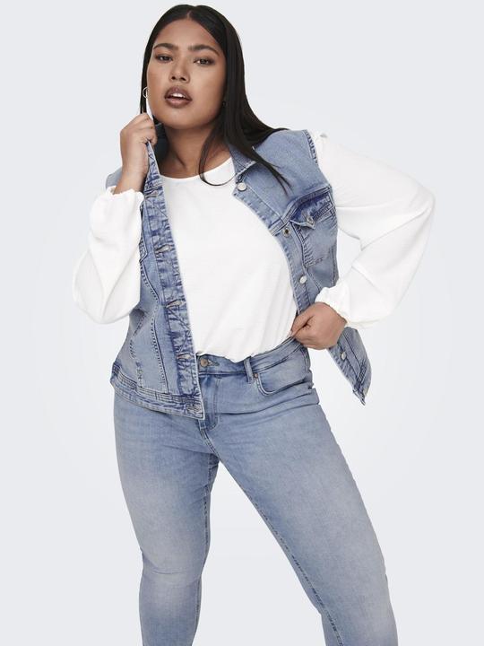 Actual product image Only Stand-up collar jacket denim jacket (44)